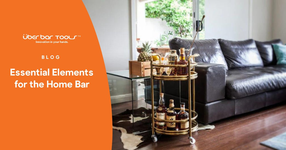 Essential elements for the home bar