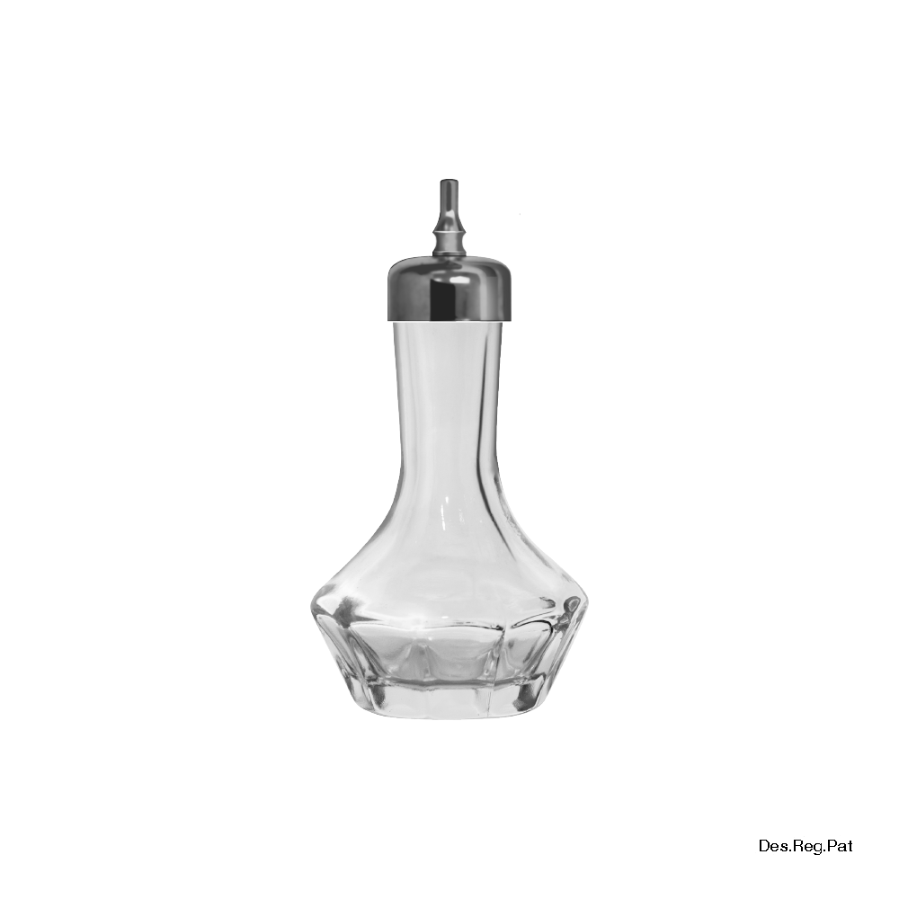 Bitters Bottle 30 mL Chrome - Überbartools™